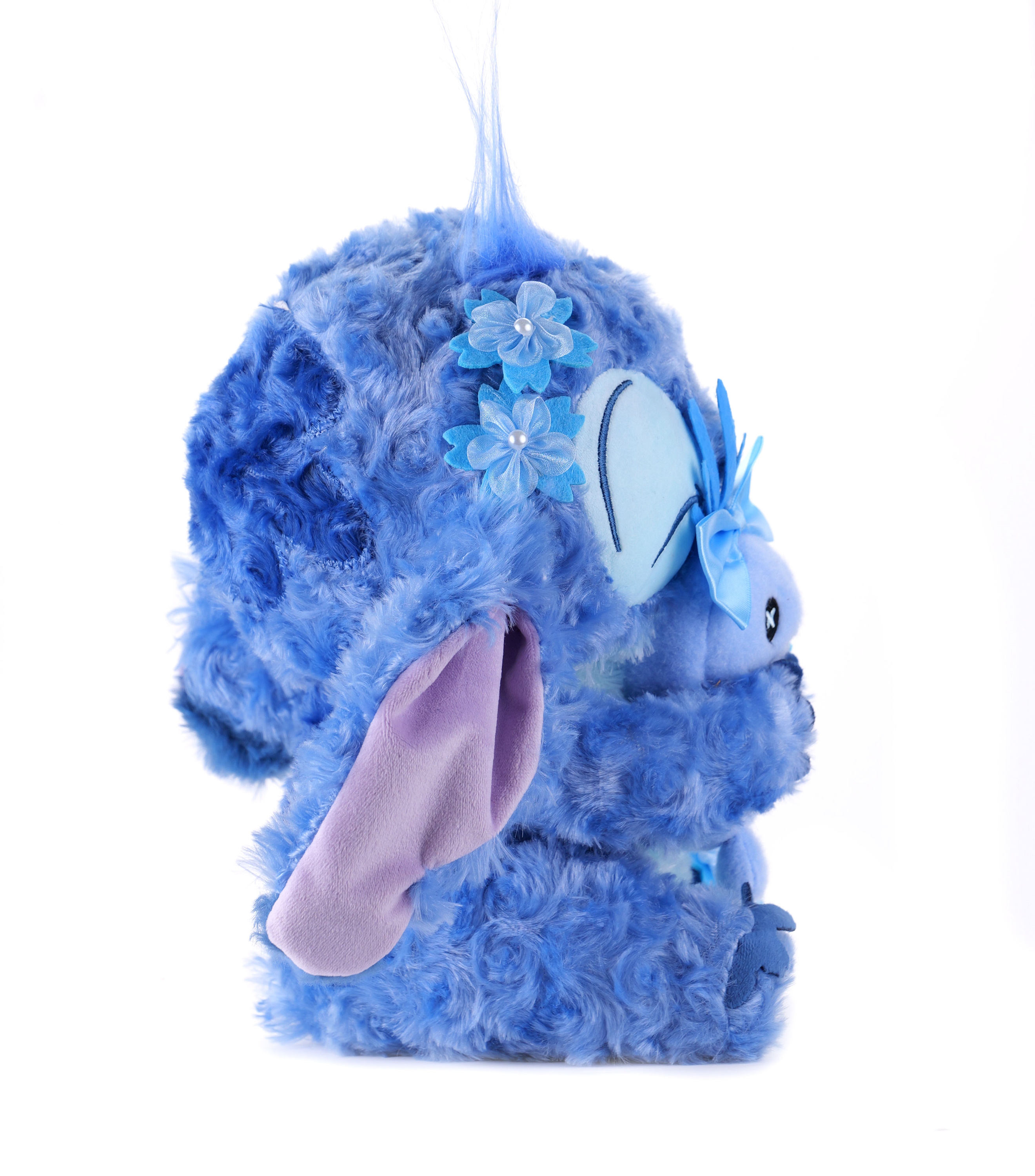 Игрушка мягкая Stitch синий - фото 7