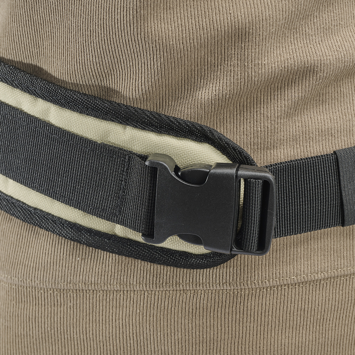 Переноска-слинг для животных Не один дома Street 40*20*35см бежево-зеленый - фото 9