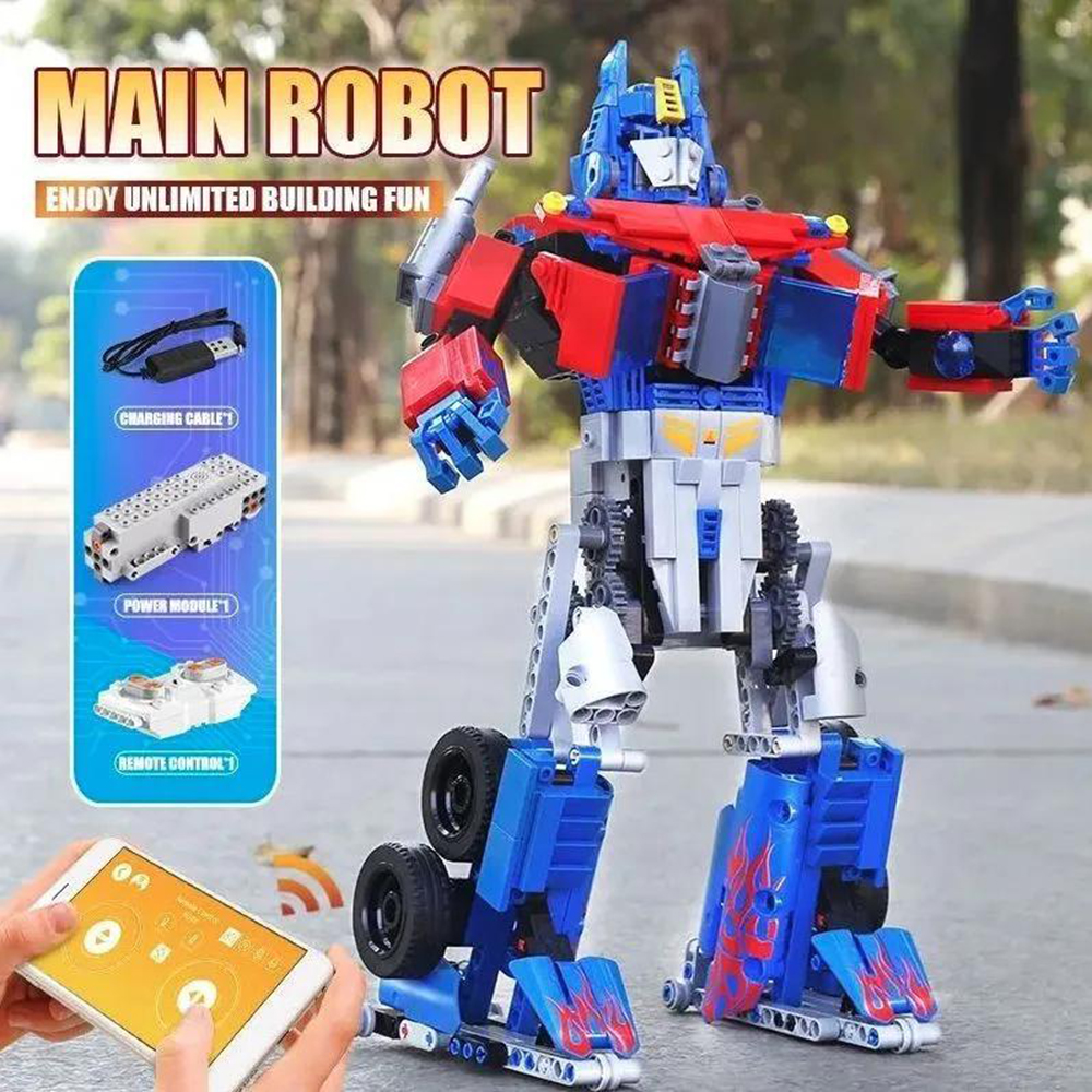 Конструктор Mould King Робот трансформер Оптимус - фото 2