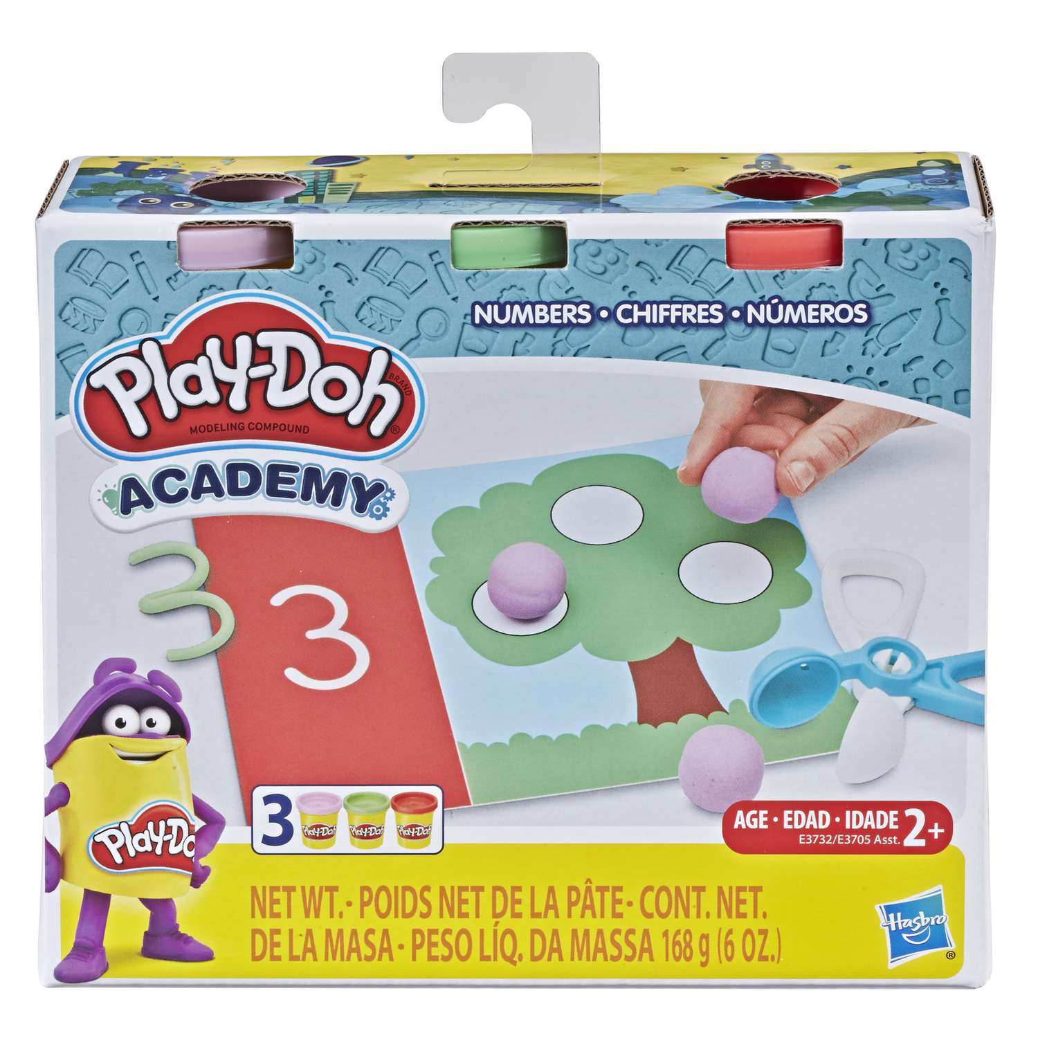 Пластилин Play-Doh Цифры - фото 2