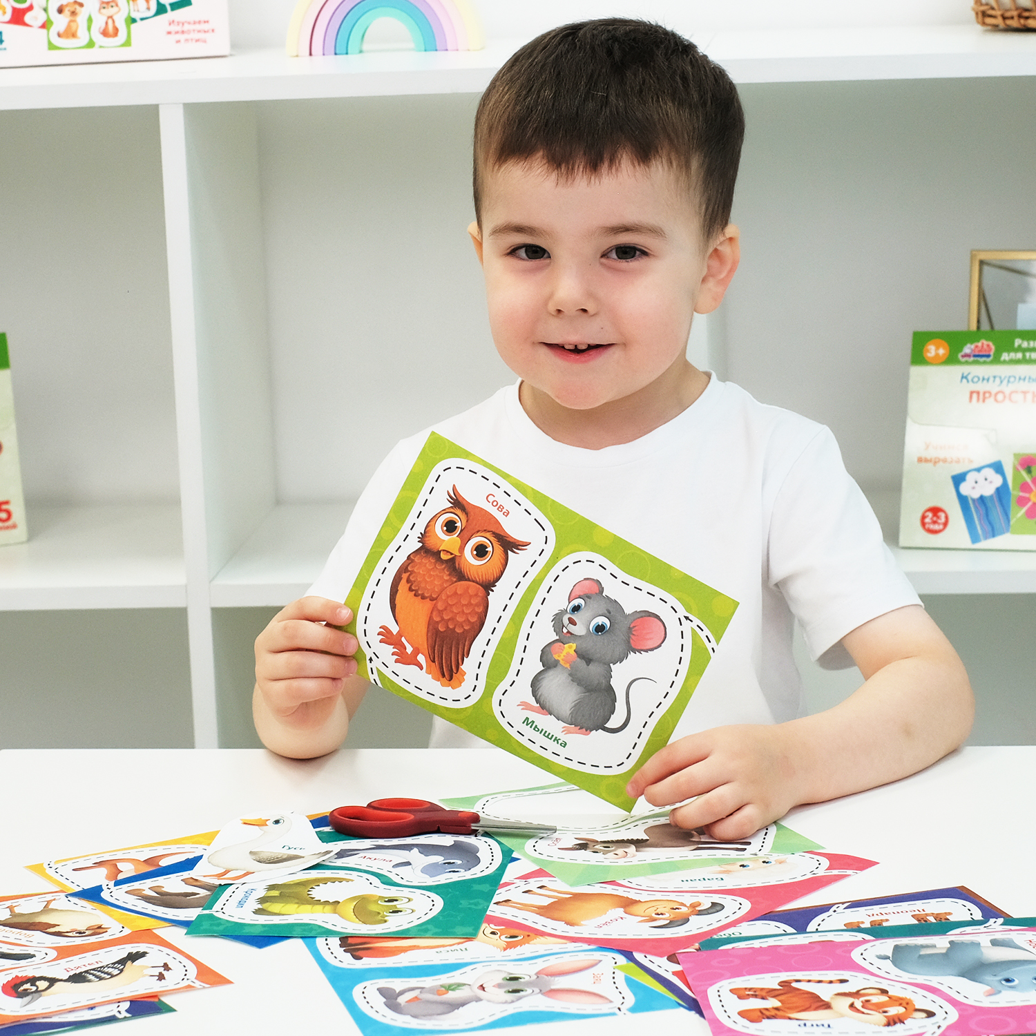 Настольная игра Бигр Фауна, фигурные вырезалки - фото 6