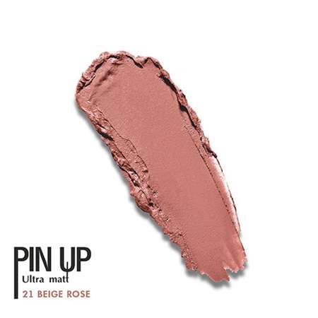 Блеск для губ Luxvisage Pin up ultra matt матовый тон 21 beige rose