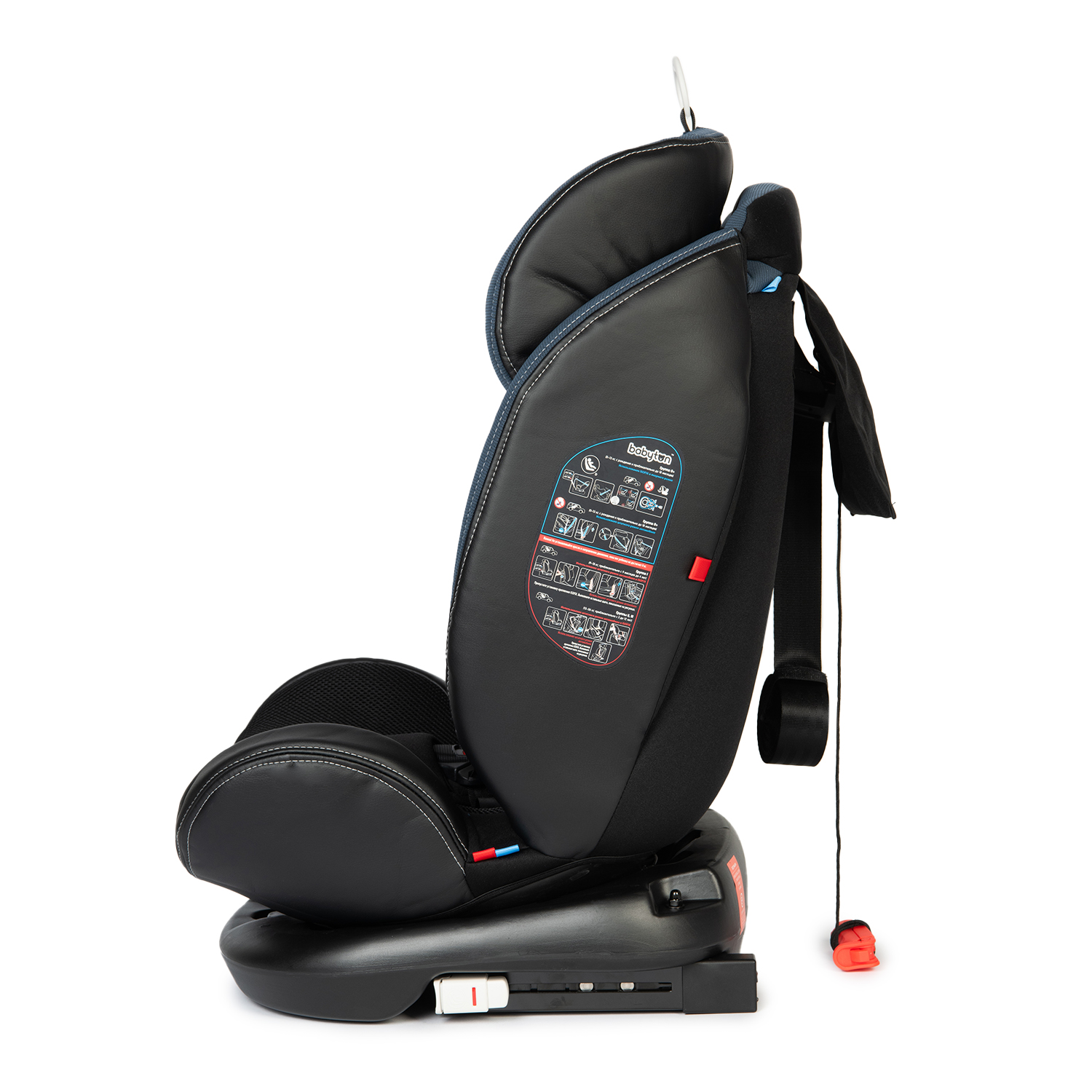 Автокресло Babyton Multi-Stage Black-Blue Isofix 0+/1/2/3 (0-36 кг) - фото 23