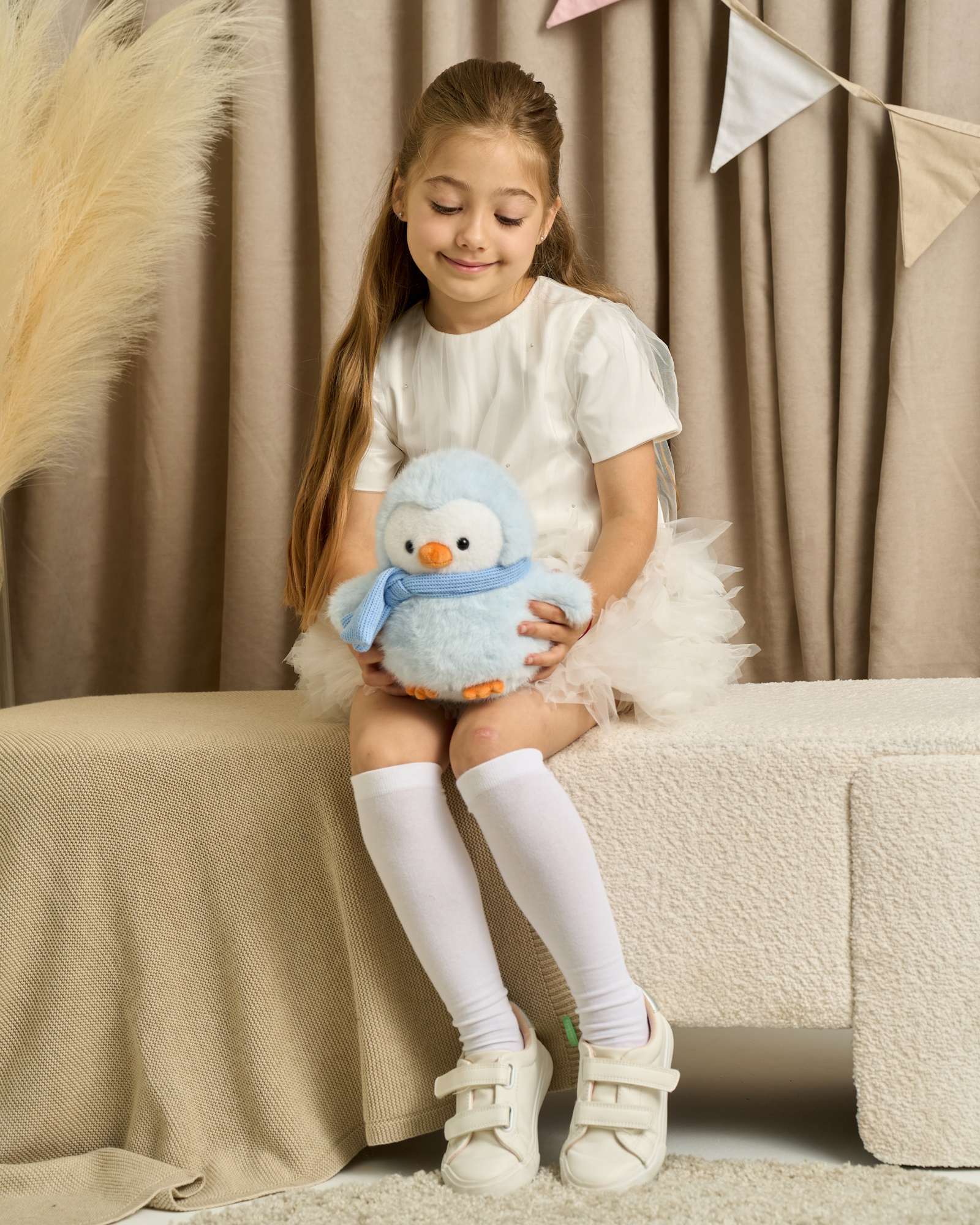 Мягкая игрушка GULLIVER toys Пингвиненок в шарфике - фото 12