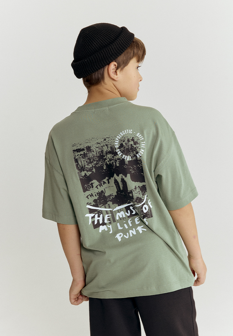 Футболка artie W25K04FDK-1345M/Зеленый - фото 1