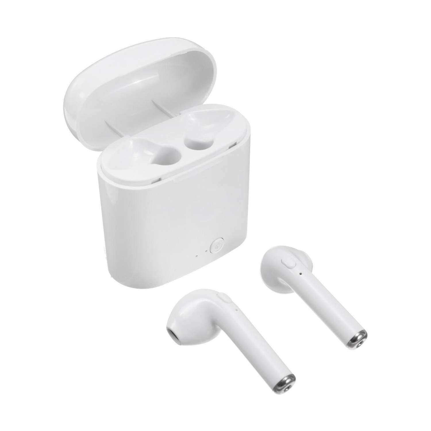 Наушники беспроводные Luazon Home i7S TWS Bluetooth 5.0 65/400мАч белые 4381727 - фото 3