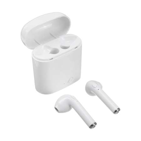 Наушники беспроводные Luazon Home i7S TWS Bluetooth 5.0 65/400мАч белые 4381727