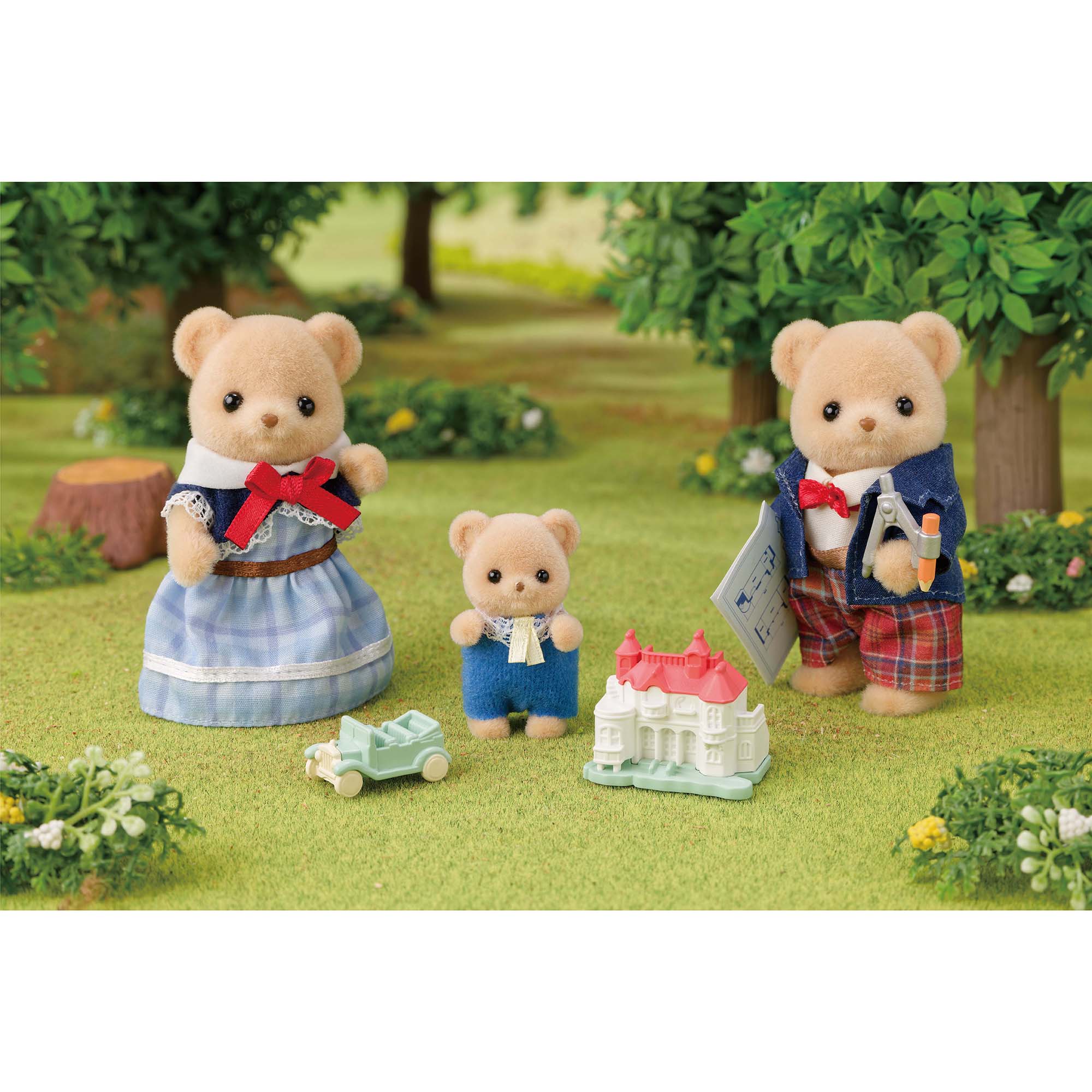 Игровой набор Sylvanian Families Семья бисквитных мишек - фото 16
