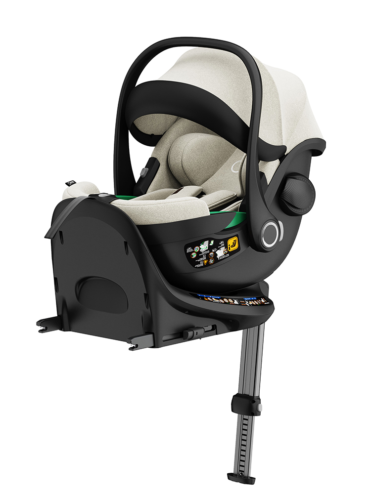 Автокресло KLEE Cascade i-Size с базой Isofix Isofix 0 (0 -13 кг) бежевый - фото 1
