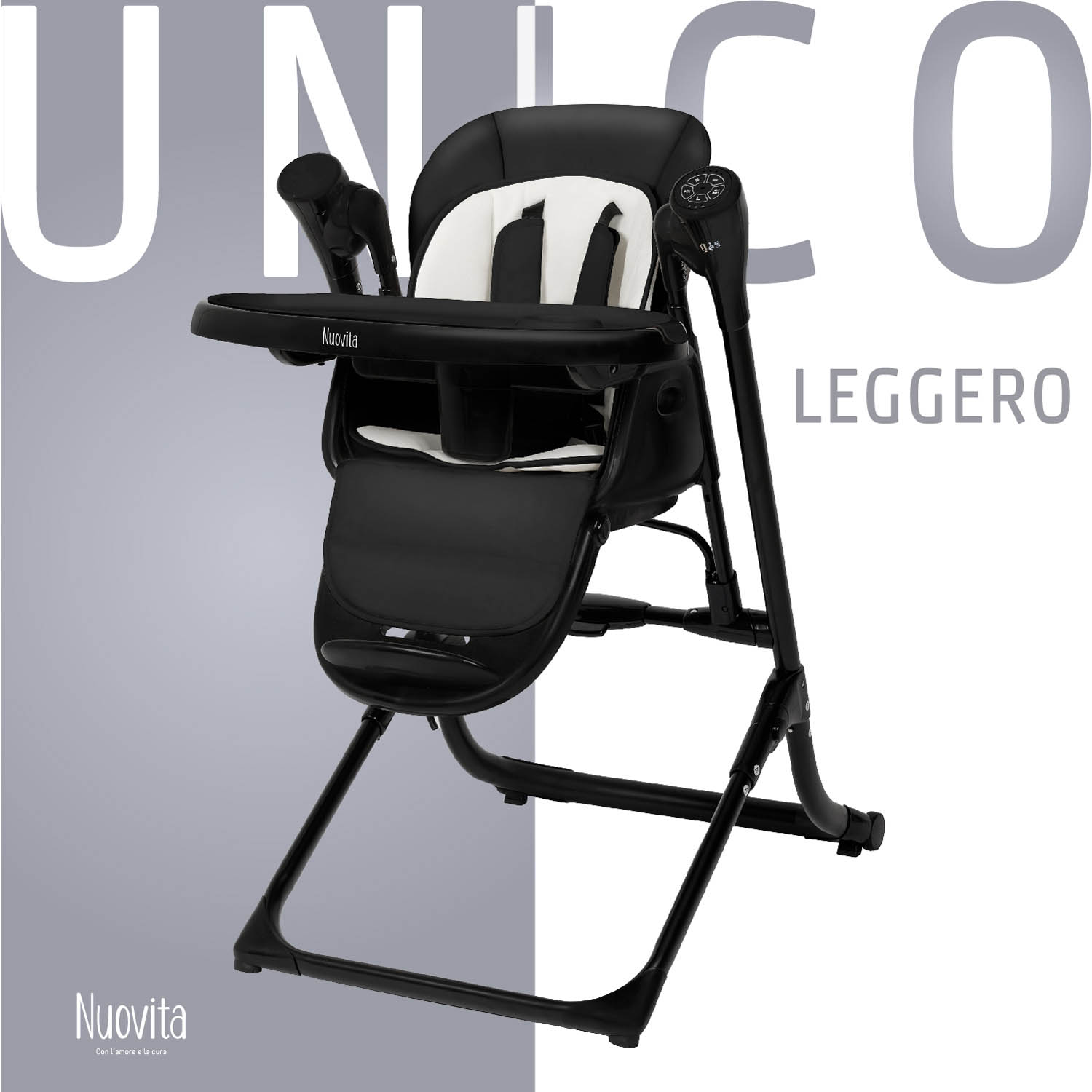 Стульчик для кормления Nuovita Unico Leggero трансформер - фото 2