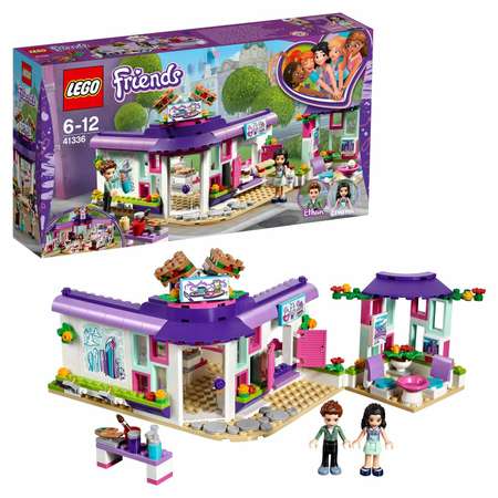 Конструктор LEGO Friends Арт-кафе Эммы блочный