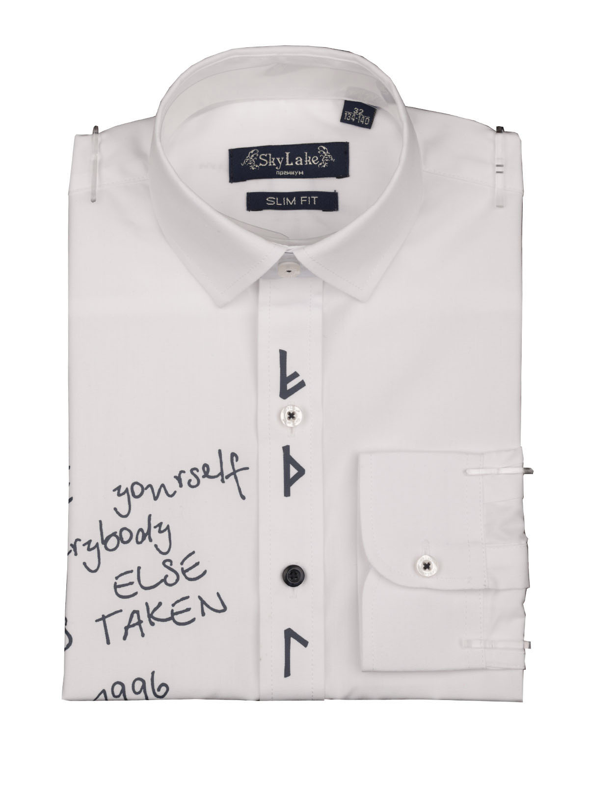 Рубашка Sky Lake 1277 PREMIUM SLIM FIT белый - фото 3