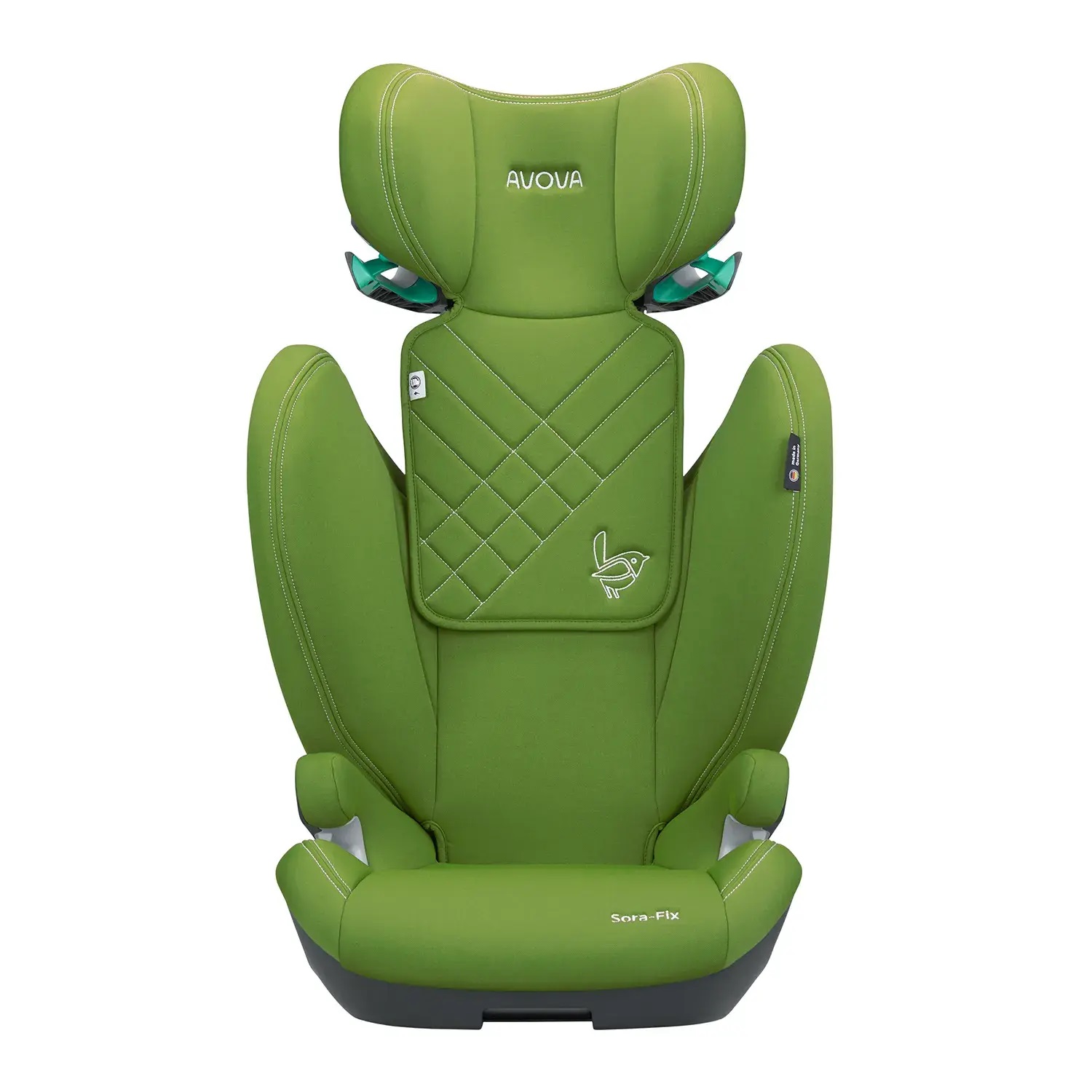 Автокресло Avova Sora-Fix Isofix 2/3 (15-36 кг) зеленый - фото 7