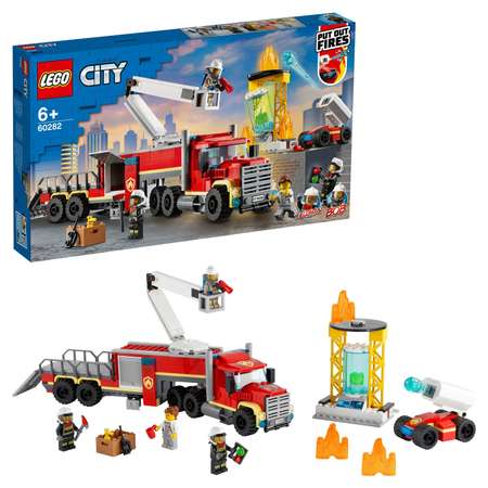 Конструктор LEGO City Fire Команда пожарных блочный