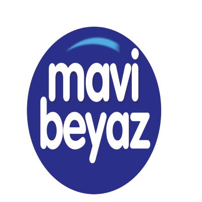 mavi beyaz