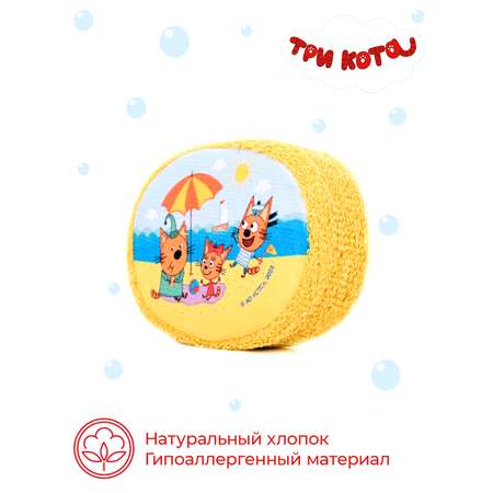 Мочалка Три кота Отпуск