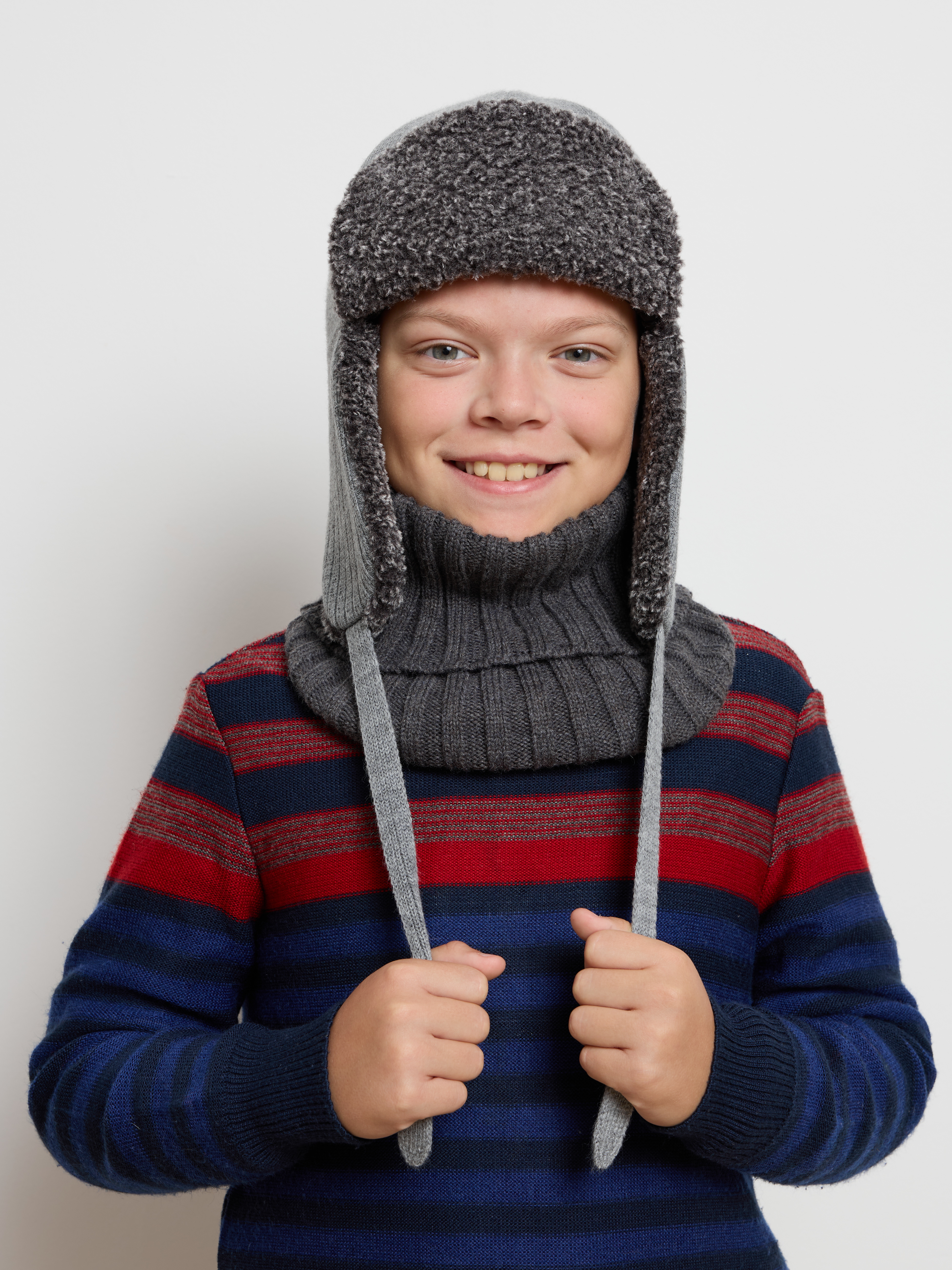 Шапка-ушанка Starkoff Kids Д500903 - фото 7