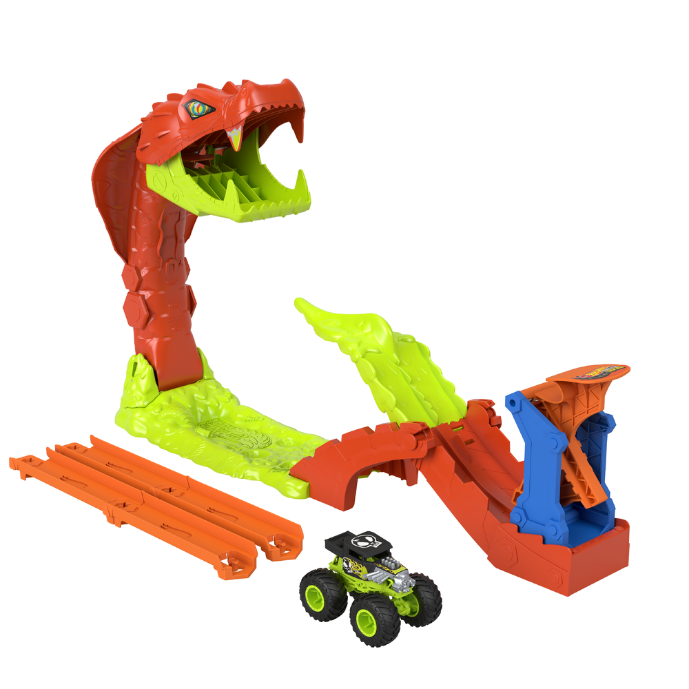 Трек Hot Wheels Вызов змеи JJN44 - фото 6