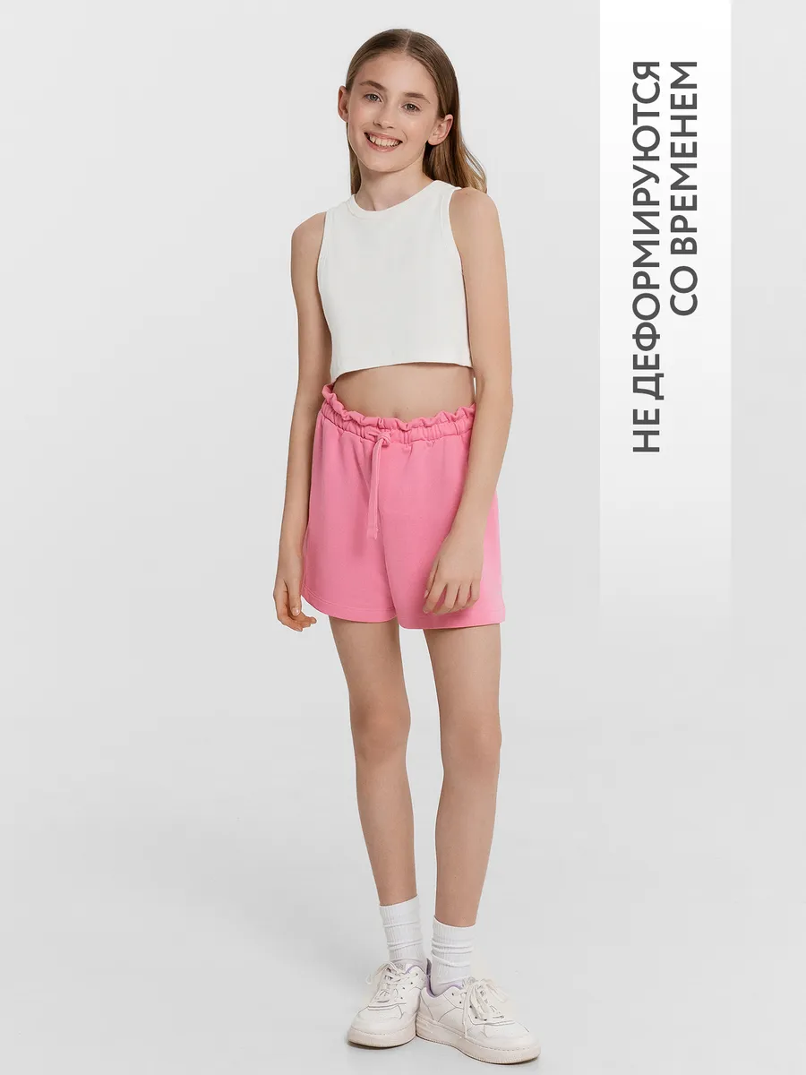 Шорты Mark Formelle (Марк Формэль) 137728/розовое саше - фото 3