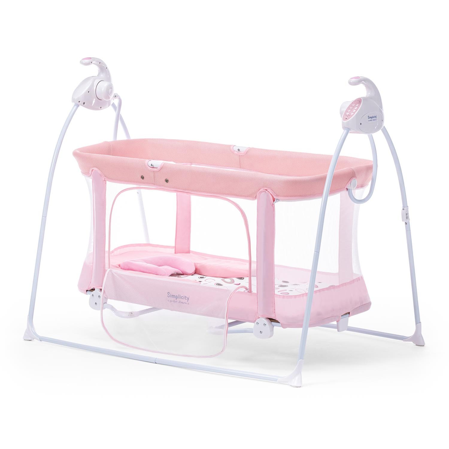 Колыбель SIMPLICITY 4030 Auto розовый - фото 14