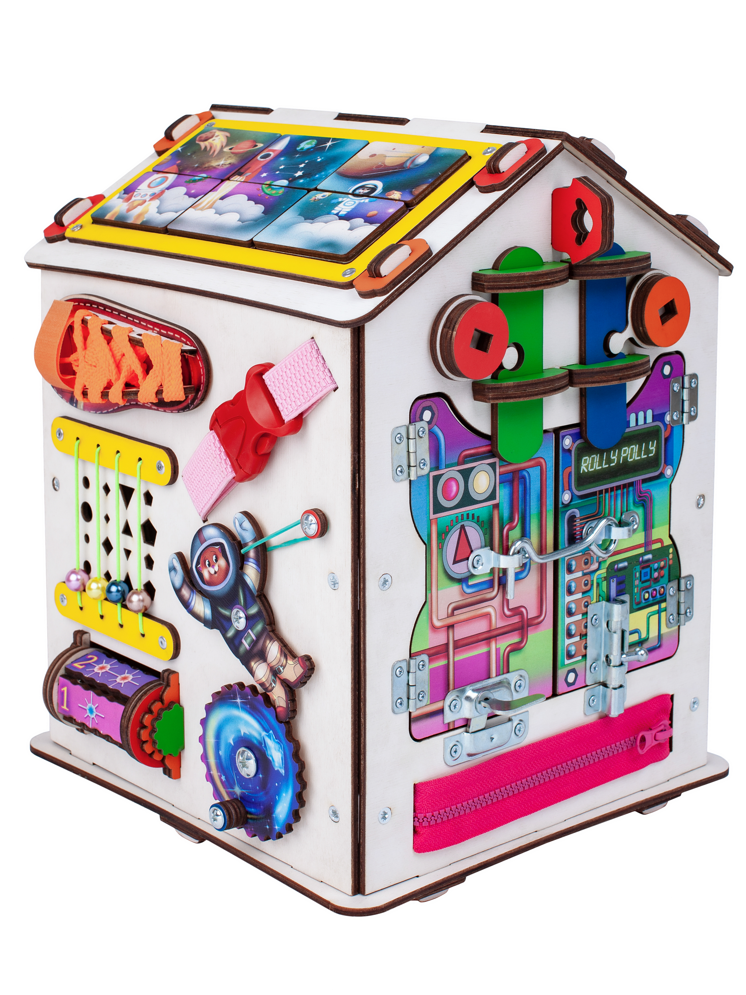 Игрушка Jolly Kids бизиборд Космос - фото 3