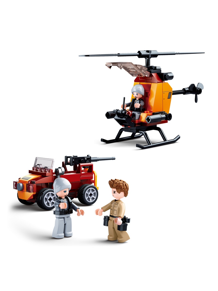 Конструктор SLUBAN Спецназ 759 дет. - фото 4