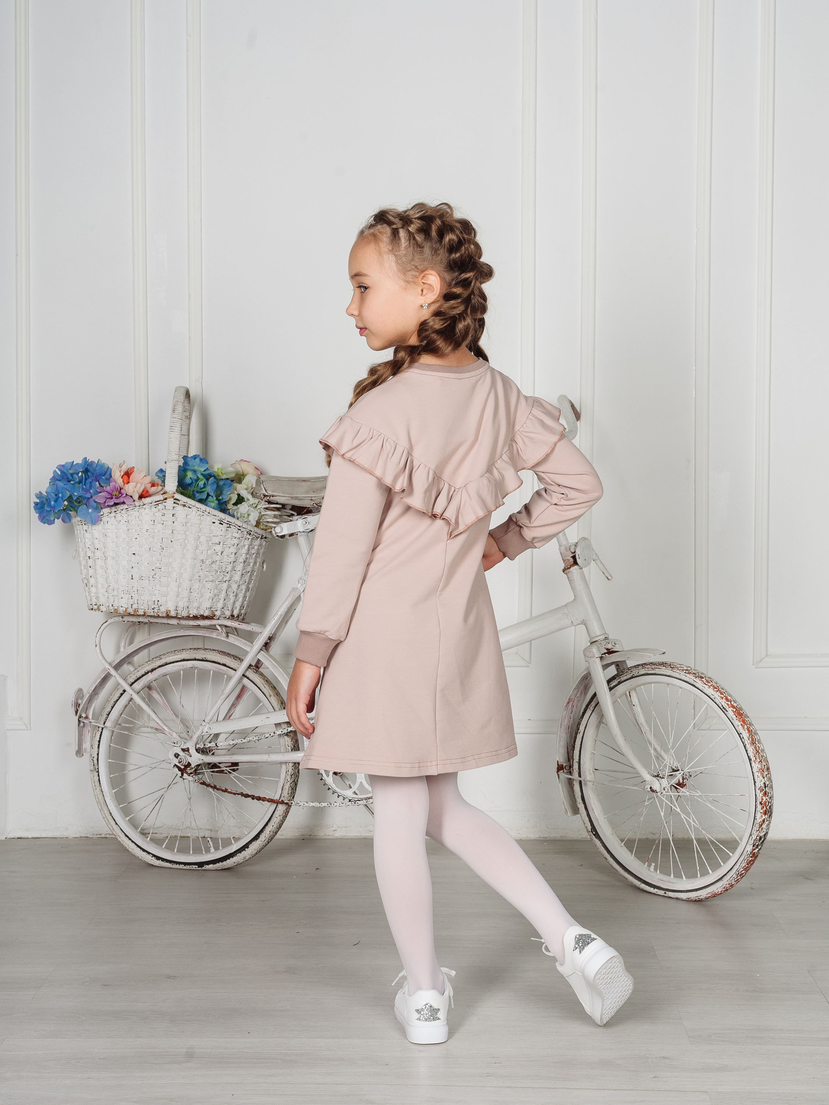 Платье MiloTa ПФ03/бежевый - фото 5