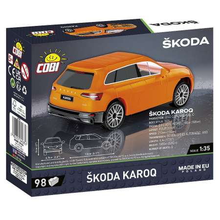 Конструктор COBI Автомобиль Škoda Karoq блочный