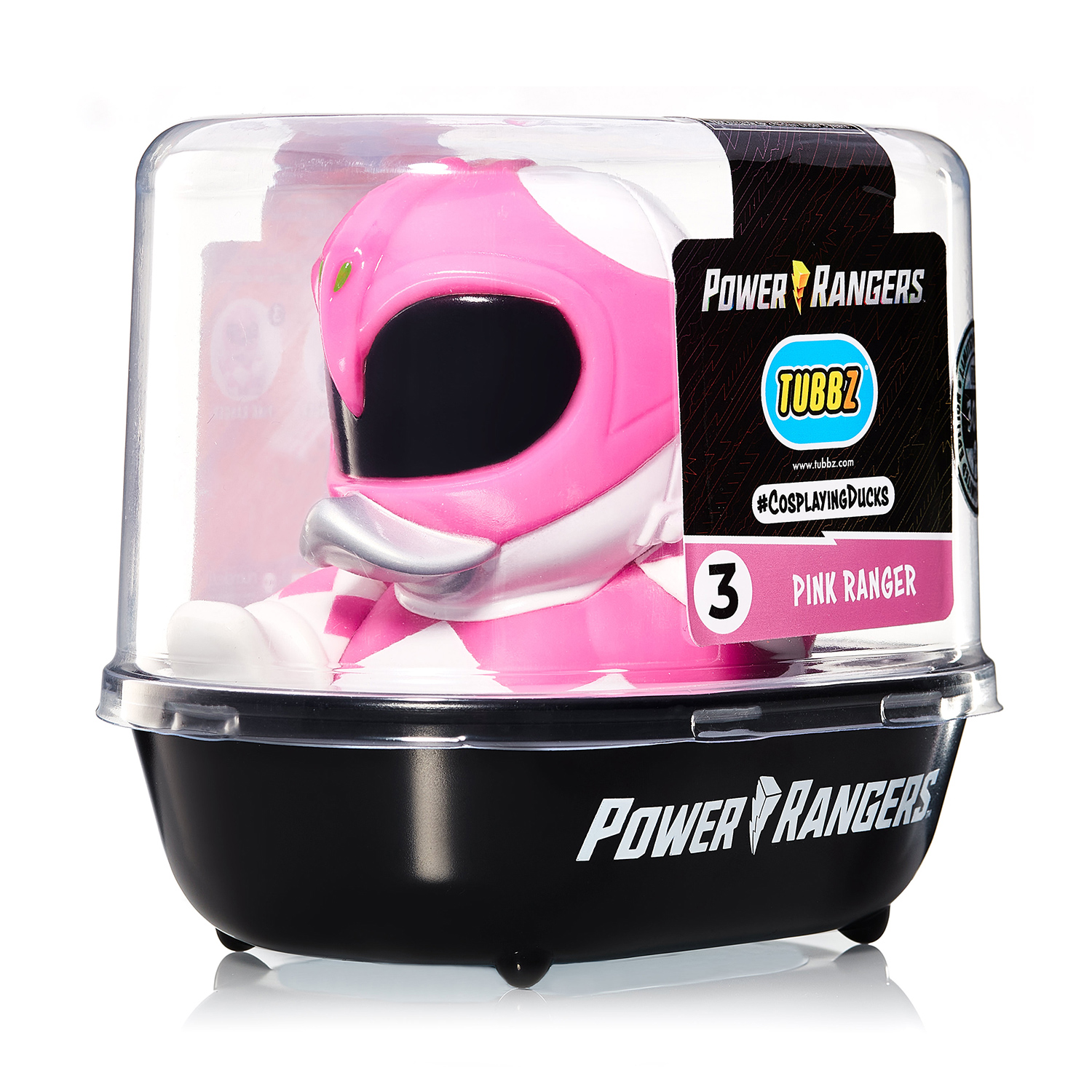 Фигурка Power Rangers Утка Tubbz Розовый рейнджер - фото 8