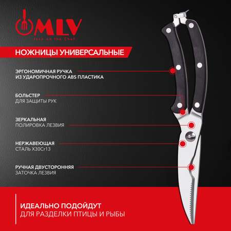Ножницы кухонные для птицы и мяса Moulin Villa AIMI