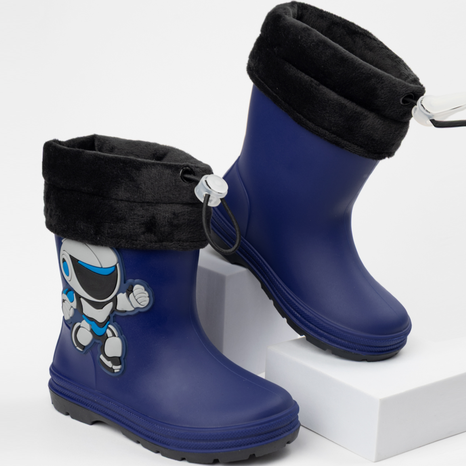 Резиновые сапоги TikkaGo 7B05_2025-05_navy-black - фото 1