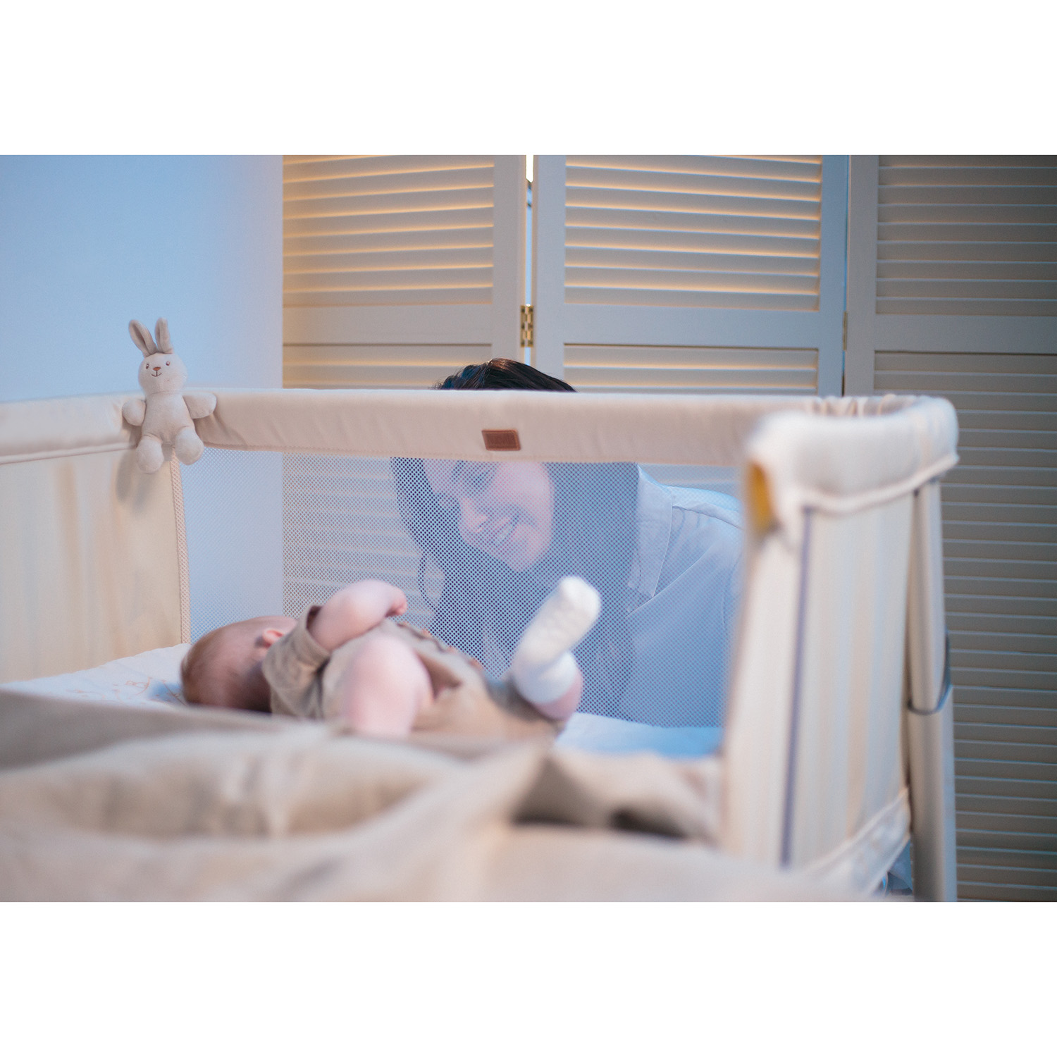 Колыбель Nuovita Accanto Calma хаки - фото 15