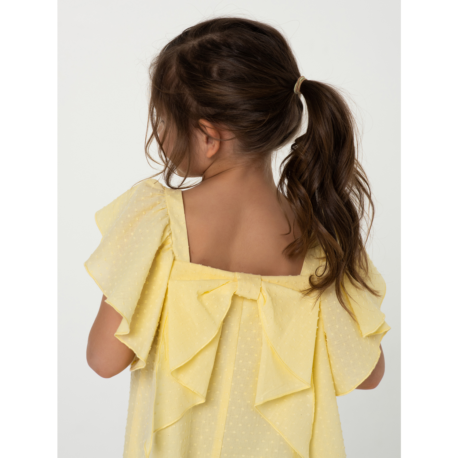 Платье LisaWeta D-064-23 желтый - фото 3