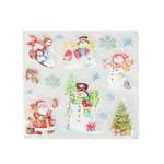 Наклейки декоративные ё Новогодние сюжеты в ассортименте