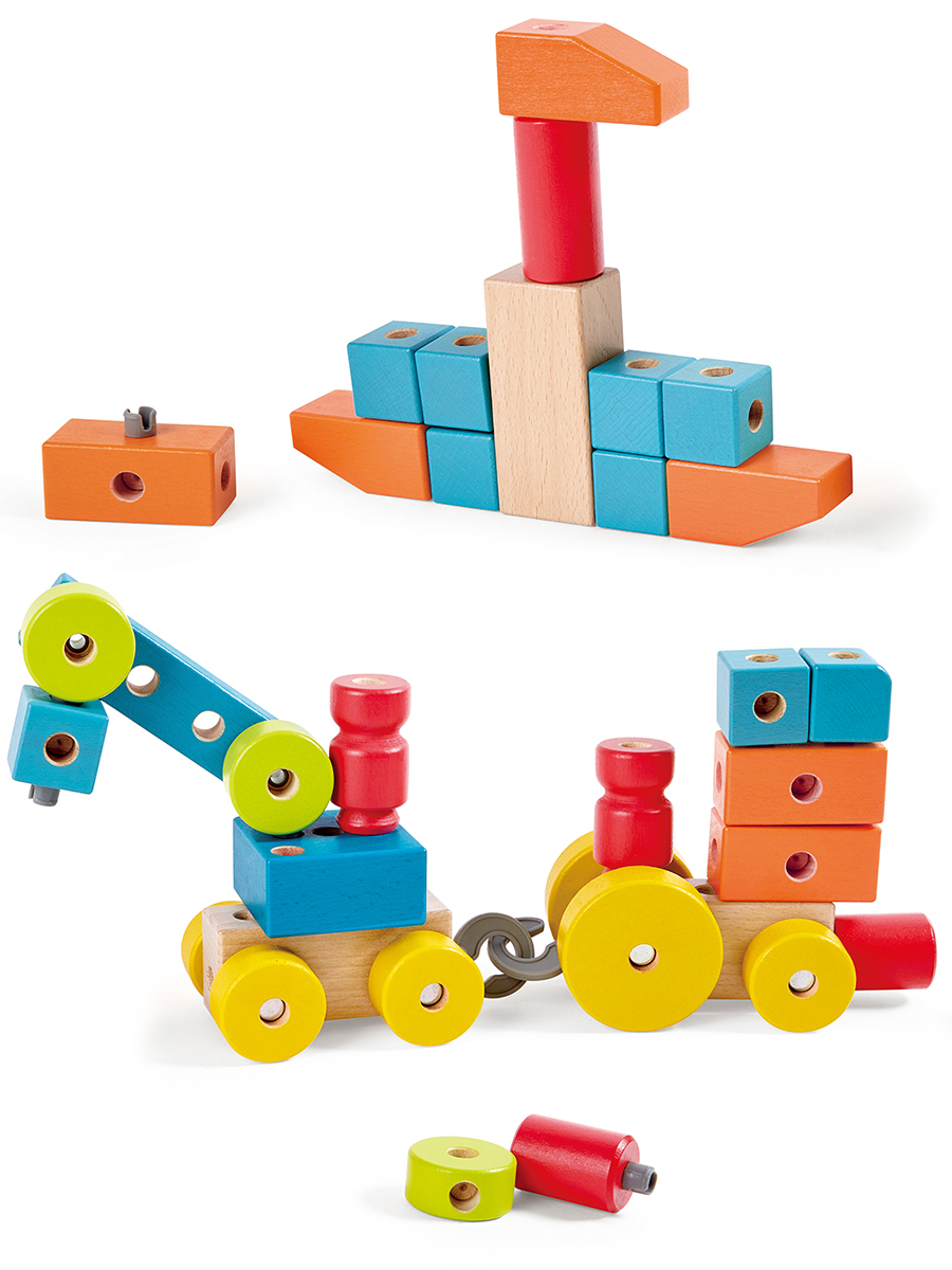 Конструктор Hape 38 дет. - фото 7