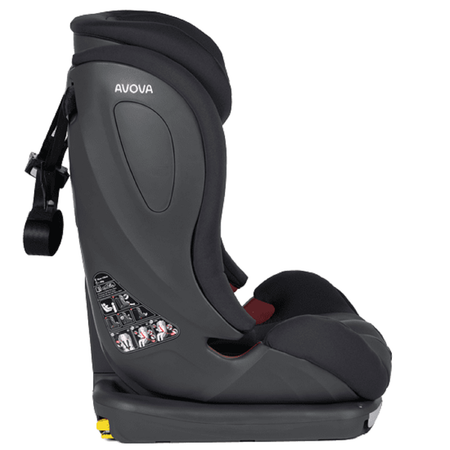 Автокресло Avova Sperling-Fix Grey black Isofix 1/2/3 (9-36 кг)