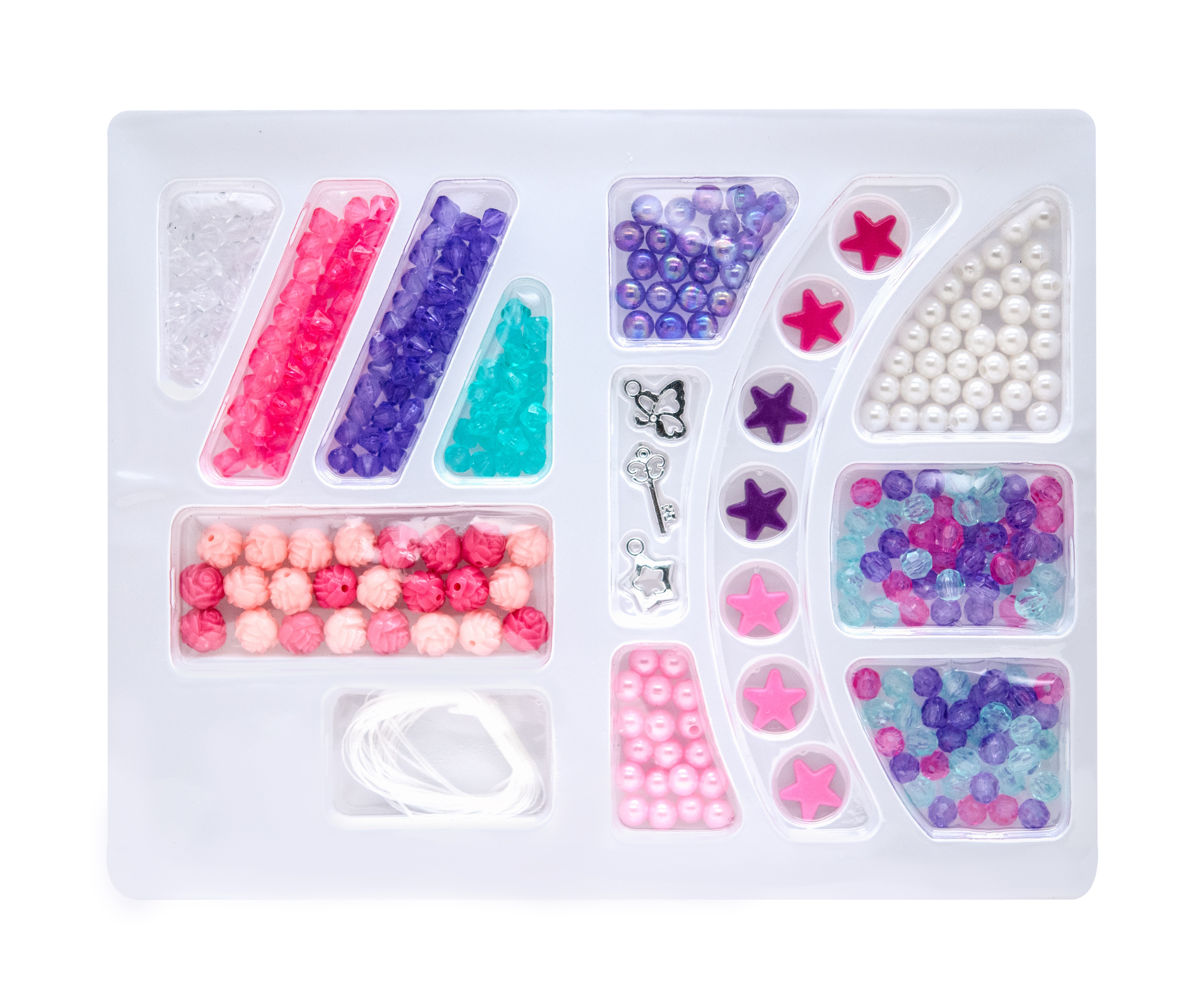 Набор для творчества Demi Star бисер Цветочные бусины - фото 6