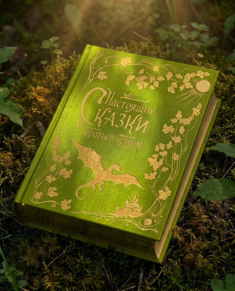 Книга Эксмо Настоящие сказки братьев Гримм шелковая коллекция - фото 1