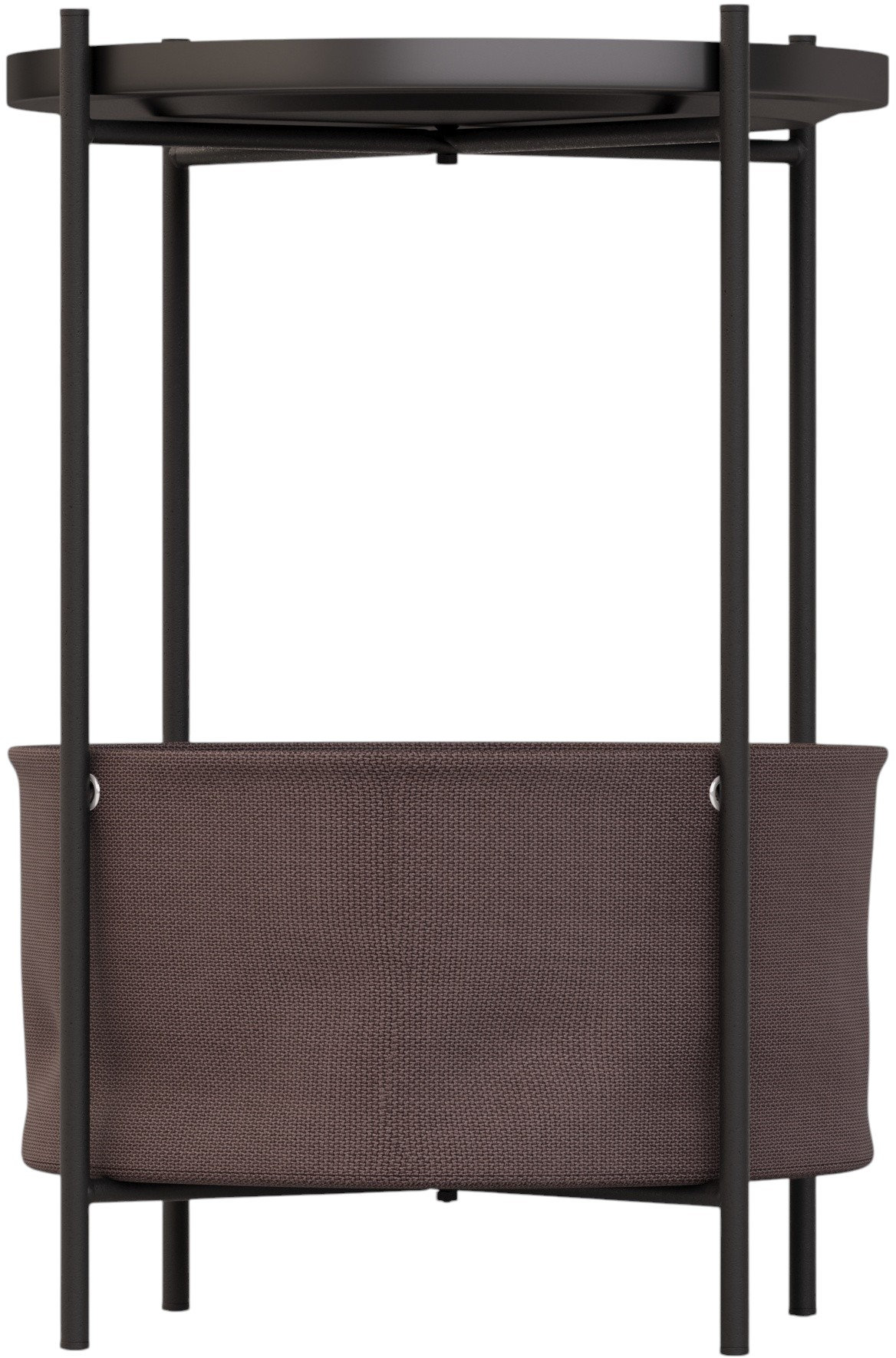 Стол журнальный LAVARIS Элдэй CUBA CHOCOLATE Коричневый/черный муар - фото 7