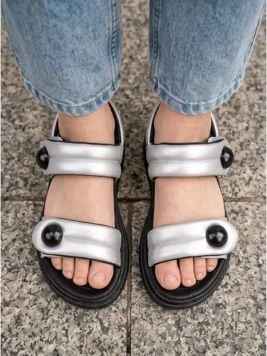 Сандалии KDX MU-50 silver - фото 5