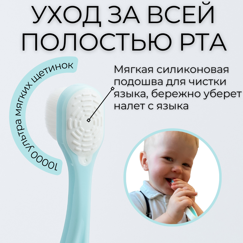 Зубная щетка классическая Чистый Зуб от 0 лет - фото 13