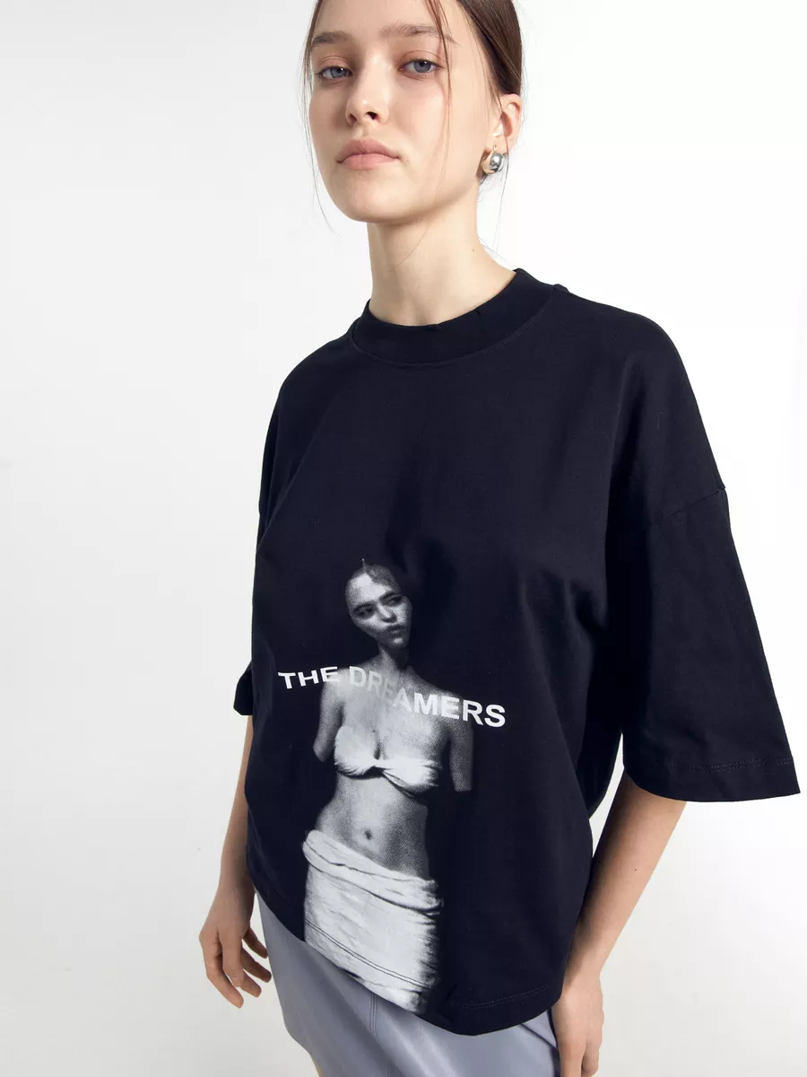 Футболка Mark Formelle (Марк Формэль) 112874/черный +печать3 - фото 6