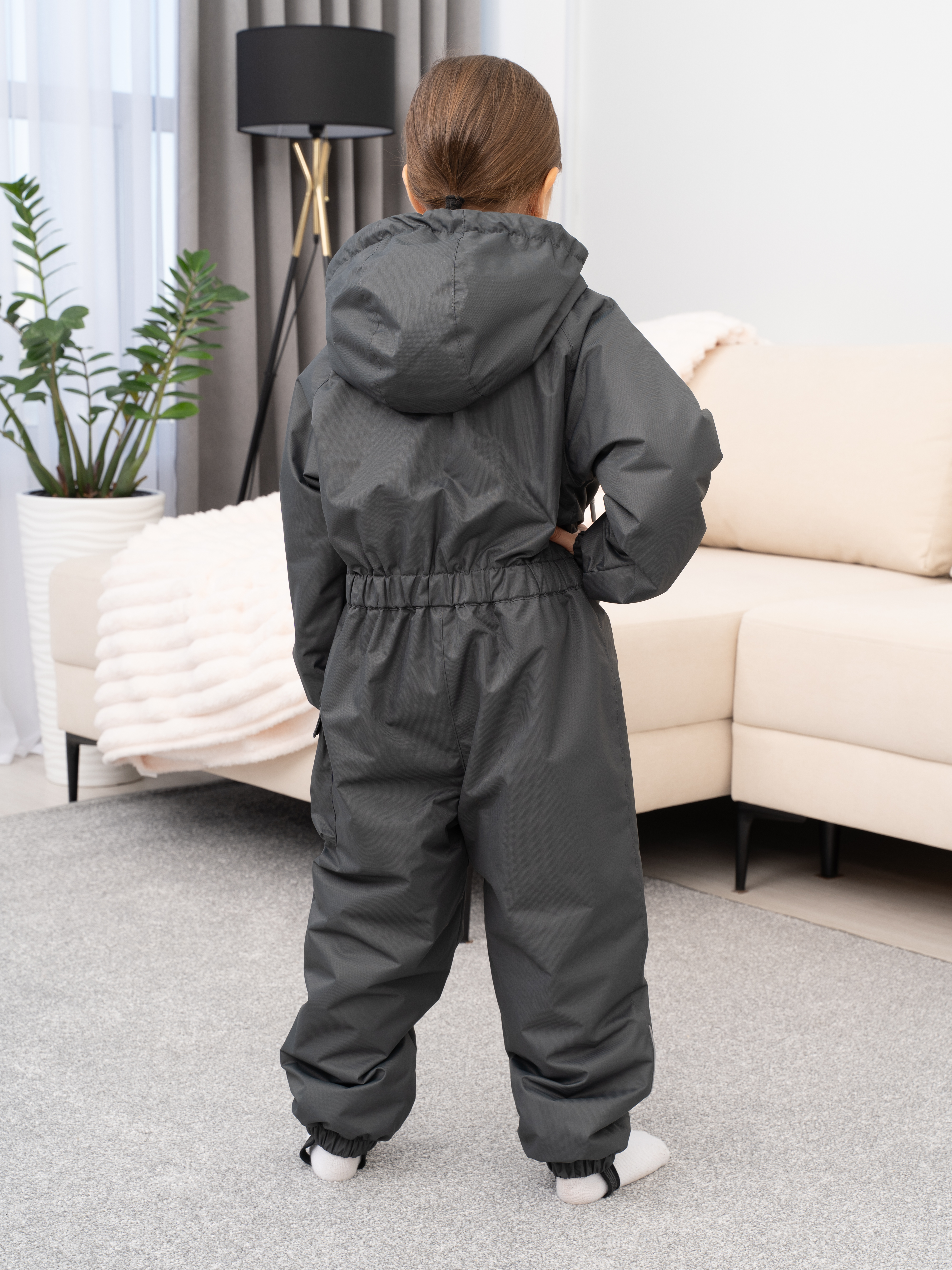 Комбинезон Arctic kids 30-029 серый - фото 22