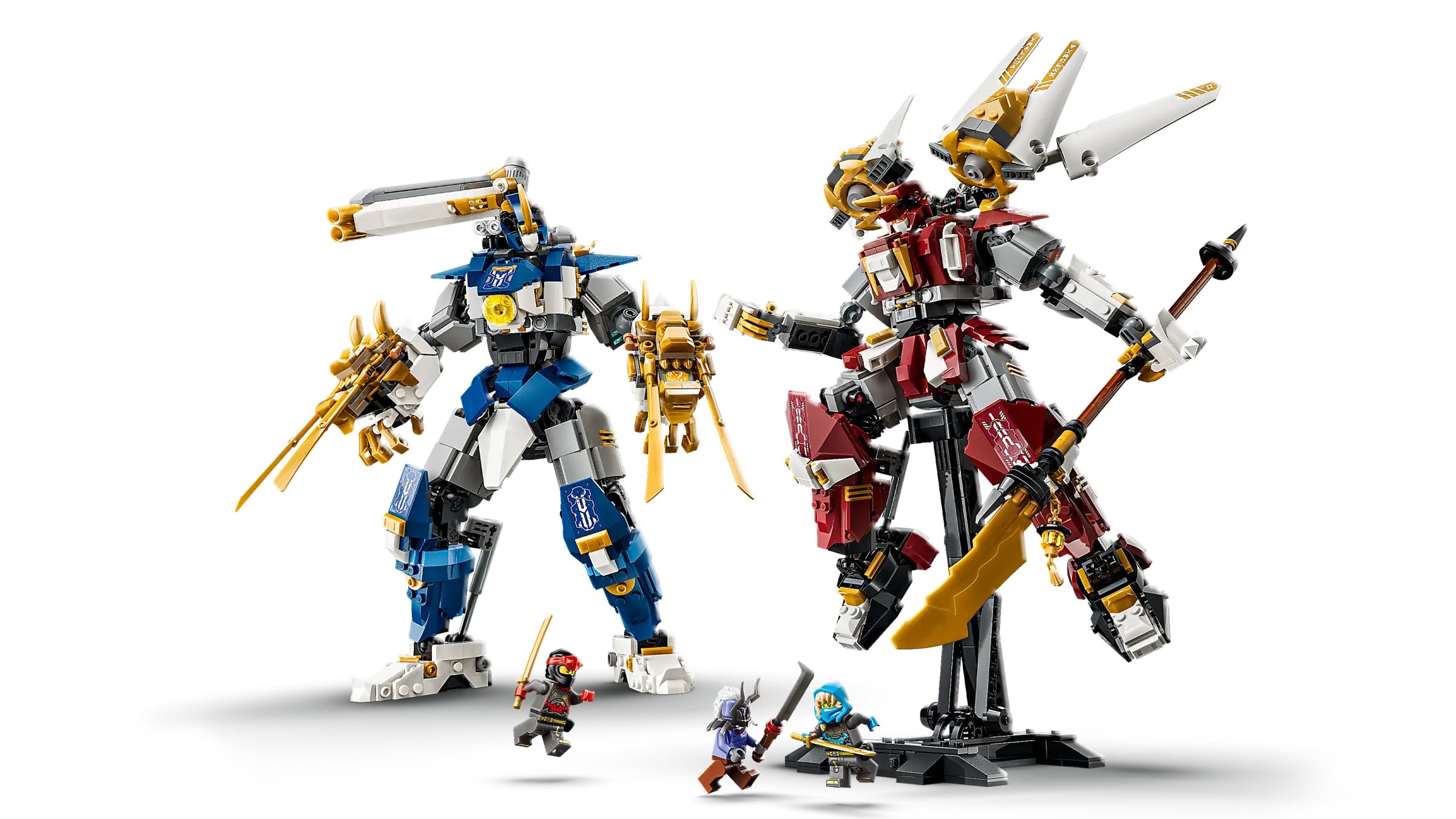 Конструктор LEGO NINJAGO Титановые роботы близнецы 1707 дет. - фото 2