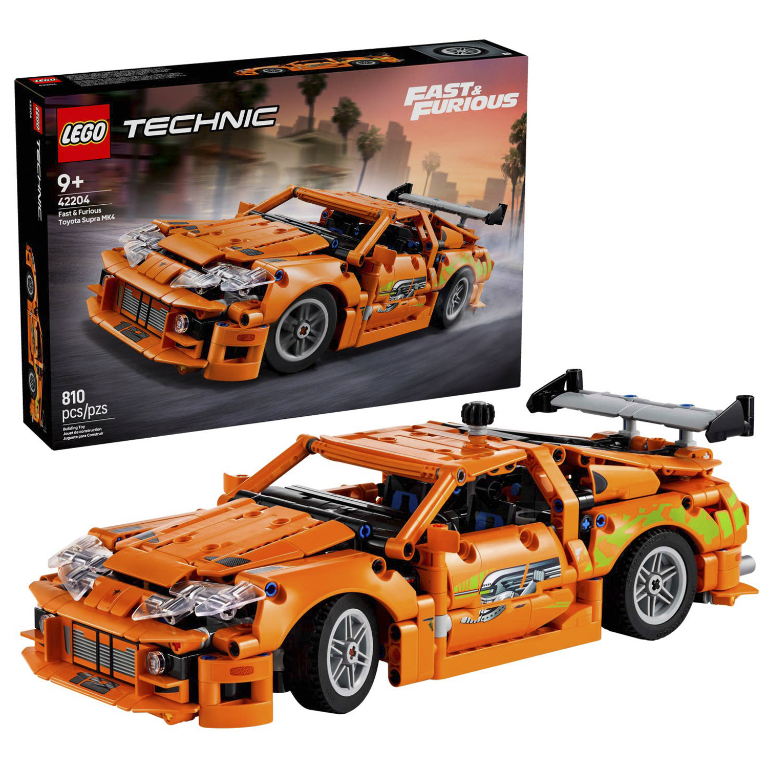 Изображение товара Конструктор LEGO Technic Toyota Supra MK4 с реалистичными деталями Изображение товара Конструктор LEGO Technic Toyota Supra MK4 с реалистичными деталями