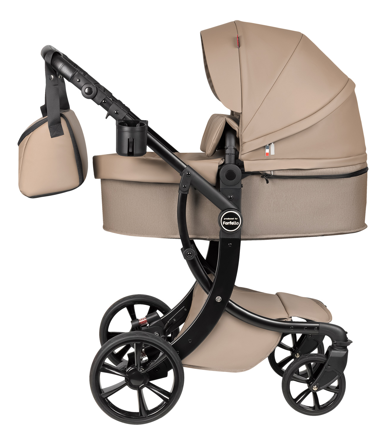 Коляска трансформер Aimile Spring коричневый - фото 10