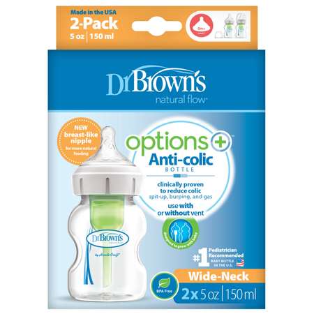 Бутылочка Dr Browns Anti-Colic 150 мл 2 шт.