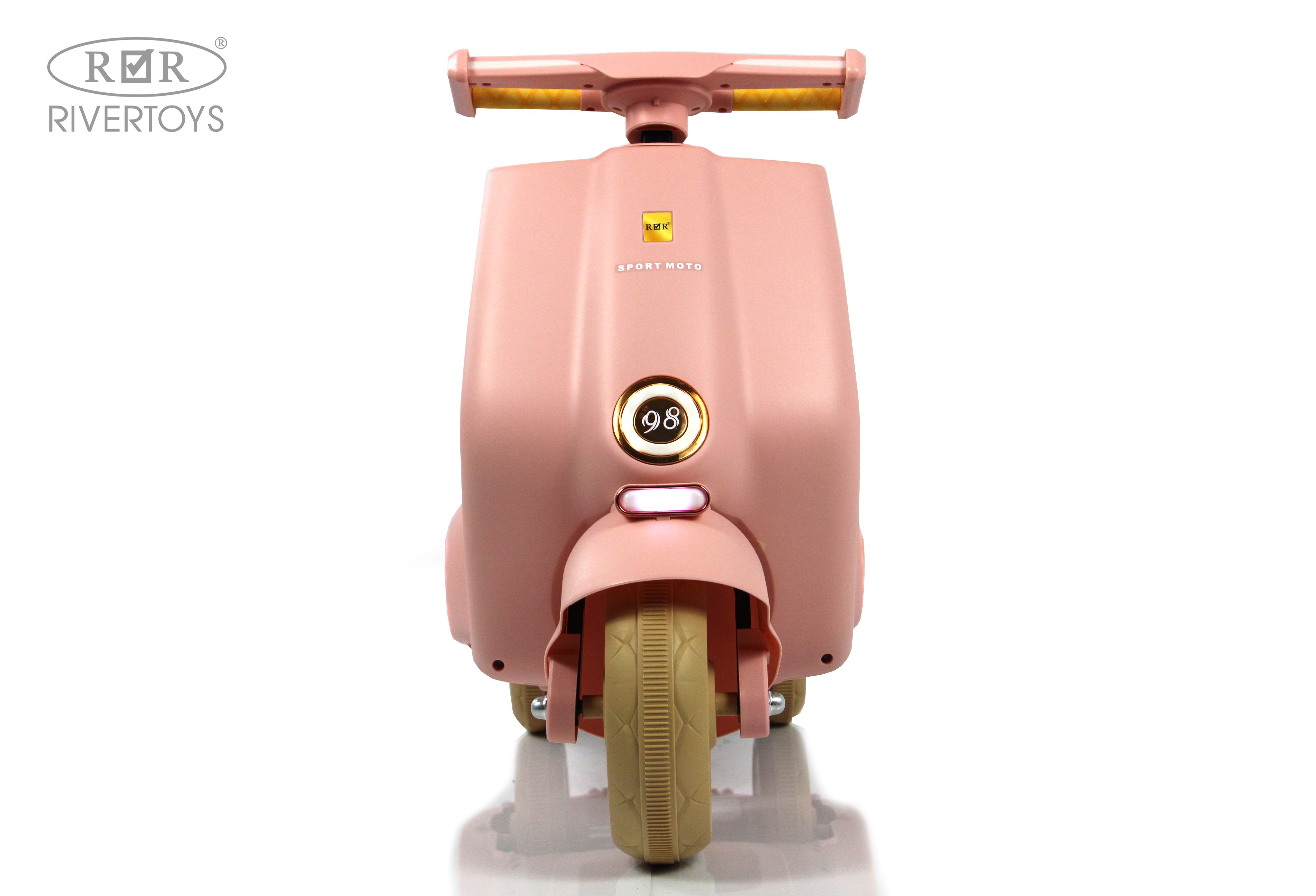Электромобиль RIVERTOYS K444PX-PINK - фото 17