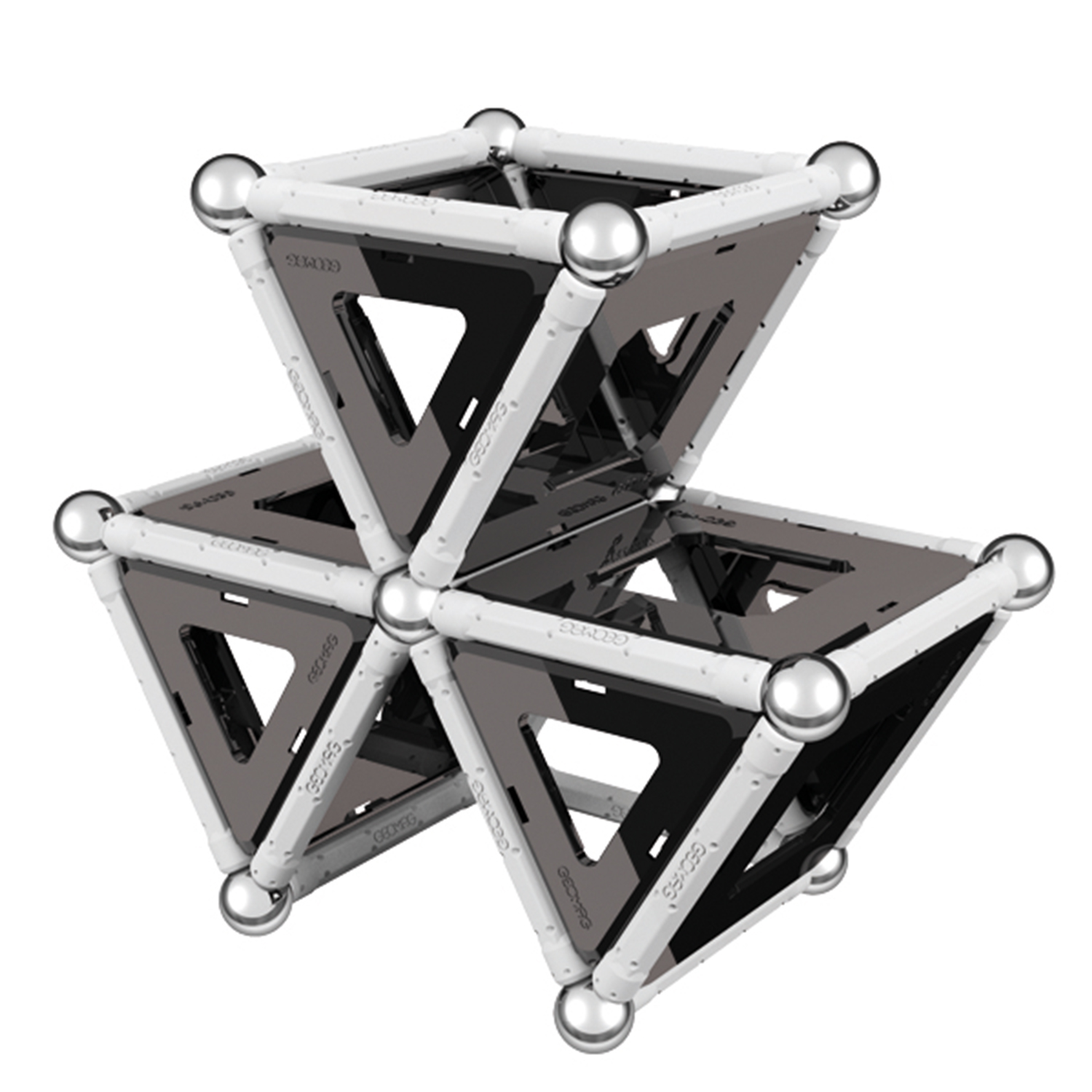 Конструктор Geomag Black White магнитный 68 дет. - фото 6
