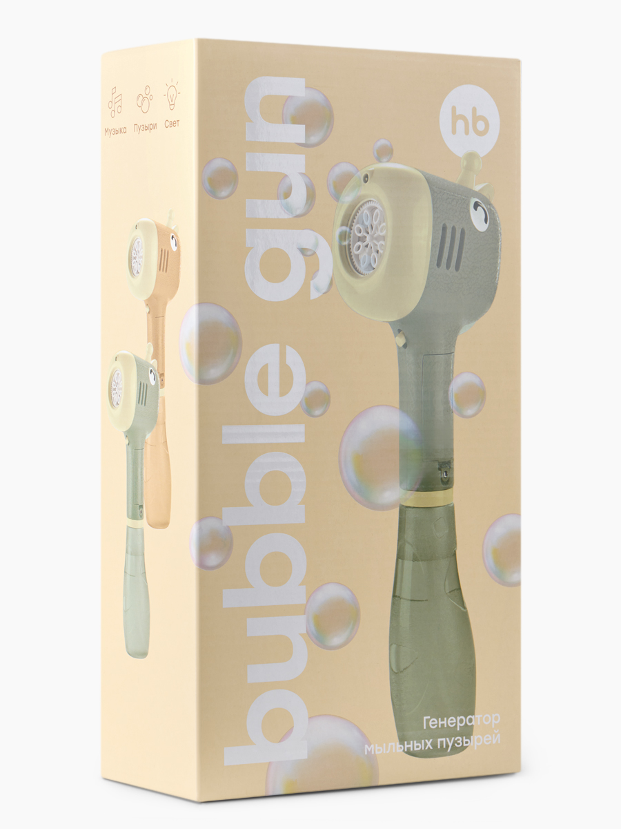 Генератор мыльных пузырей Happy Baby зеленый - фото 9